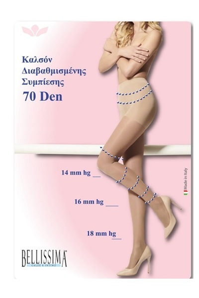 Diana - B103 Καλσόν Διαβαθμισμένης Συμπίεσης και Φλεβίτιδας 70 Den