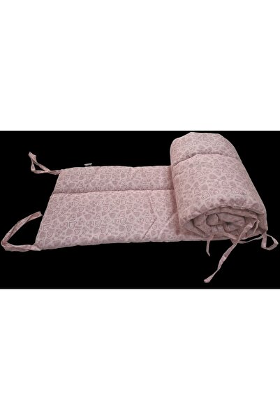 Primii Pasi Protectie laterala patut, matlasata, 180x30cm, bumbac certificat ...