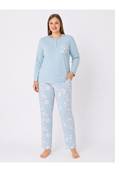 Olivera Kadın Büyük Beden Pijama Takımı