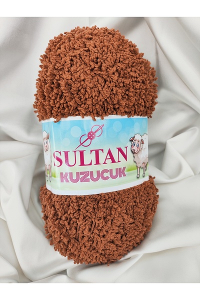 Sultan Kuzucuk Anakuzusu Ciocolată Maro Fir pentru tricotat manual 100gr. (1 ...