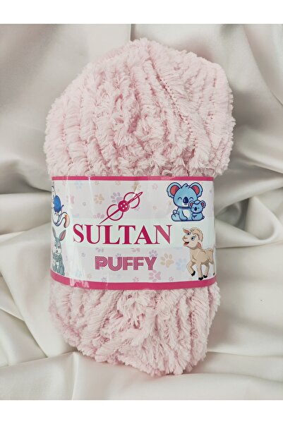 Sultan Puffy Bebe Pink Fir pentru tricotat manual 100gr. 100 metri. (1 bucată...
