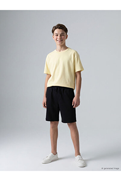 LC Waikiki Shorts pentru băieți cu șireturi STANDARD Fit, Sparkling Choices, ...