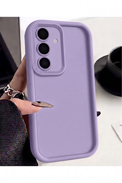 Rivor Samsung Galaxy A57 Uyumlu Kılıf Kamera Korumalı Yumuşak İnce Hafif Zari...