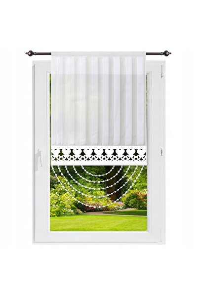 NOW-ART Panou Decorativ Pentru Fereastră Cu Tijă De Întărire, 120x60, Poliest...