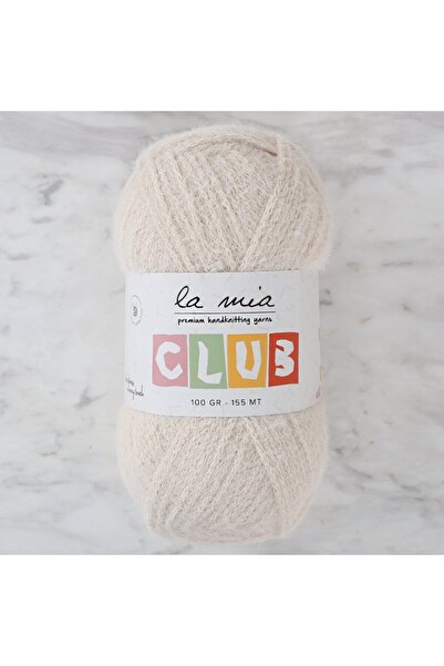 Generic Brand La Mia Club bež pređa za ručno pletenje - 620