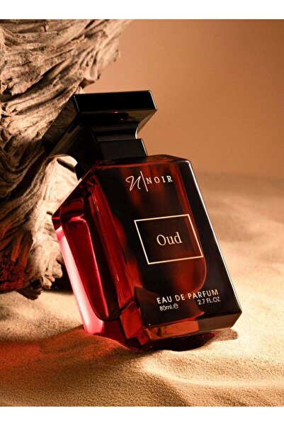 Noir عطر عود للرجال، مزيج عميق من العود والعنبر مع التوابل والورد، عطر رجالي ...