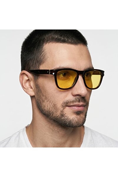 Mootlu Classic Brown Anti-Glare Eyeglasses Mod685-C404
