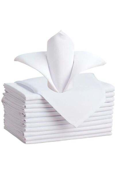 Yongsheng 20-pack Premium Quality Cotton Machine Washable Oversized Cloth Din...