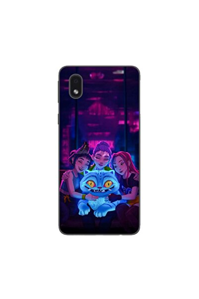 OEM Husa compatibila cu Samsung Galaxy A01 Core Silicon Gel Tpu Model KPop De...