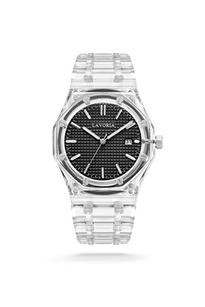 LAVORIA Laforia Men's Transparent Watch with Distinctive Case – Boldness and ...