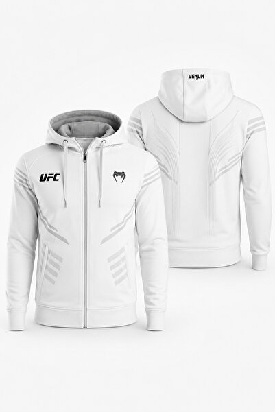 Stylovi Hanorac cu fermoar UFC Venum pentru vară/primăvară - Calitate superioară