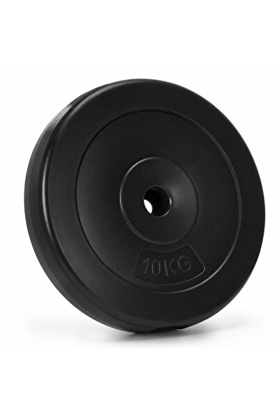 SERSIMO Disc de greutate din ciment 10 kg, 31 mm, negru