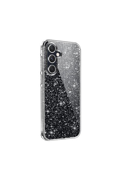 TakÇalıştır Samsung Galaxy A25 5g Compatible Case Glow Cover - Transparent