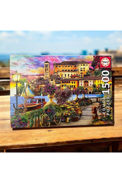 EDUCA Puzzle 1500 Parça İtalya'da Gezinti Yolu