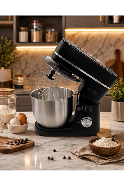 Schafer Prochef Digimix Dijital Stand Mikser-Siyah TKEBT Siyah