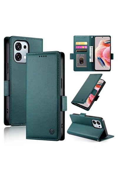 sscase Double Buckle Θήκη Πορτοφόλι Dark Green (Oppo A6 Pro 4G/5G)