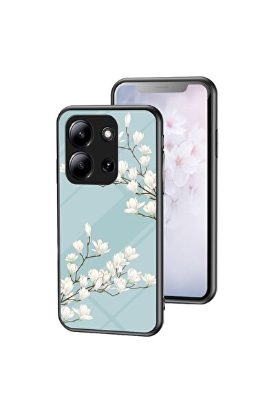sscase Floral Σκληρή Θήκη με Τζάμι Gardenias (Xiaomi Redmi 15C 4G-5G / Poco C...