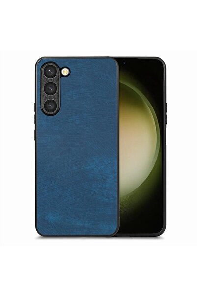 sscase Vintage Leather Σκληρή Θήκη Blue (Samsung Galaxy S23 FE 5G)