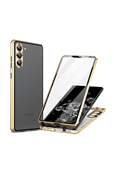 sscase 360 Frame Σκληρή Θήκη Gold (Samsung Galaxy S24 5G)