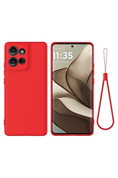 sscase Solid Color Θήκη Σιλικόνης Red (Motorola Moto G75 5G)