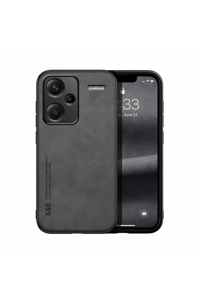 sscase Magnetic Θήκη Σιλικόνης Dark Grey (Xiaomi Redmi Note 13 Pro Plus 5G)