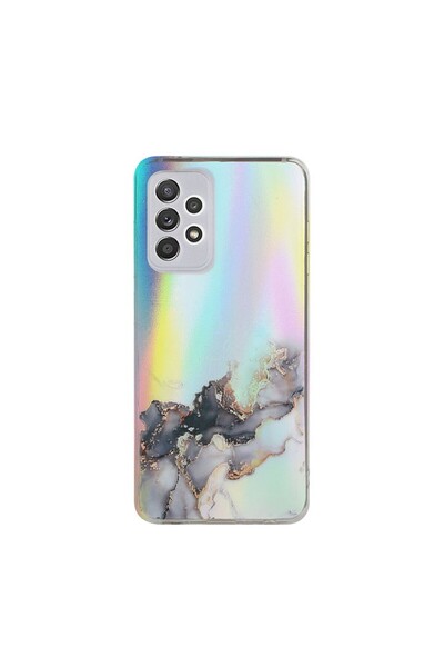 sscase Laser Marble Θήκη Σιλικόνης Black (Samsung Galaxy A23 5G)