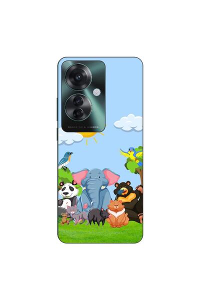 OEM Калъф, съвместим с Oppo Reno11 F 5G, силиконов гел TPU, с десен  "Приятел...