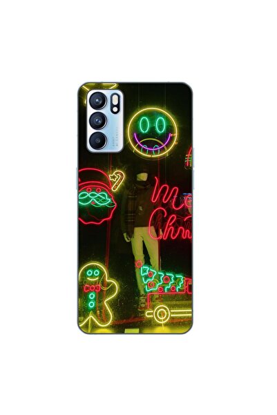 OEM Husa compatibila cu Oppo Reno6 5G Silicon Gel Tpu Model Craciun Vitrina N...