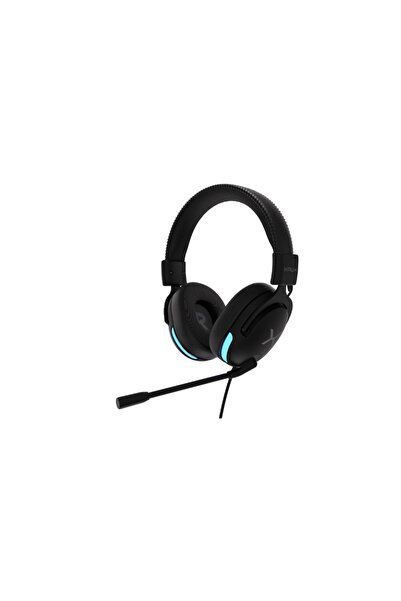 Krux Căști cu fir Crave RGB, mufă jack de 3,5 mm, negre