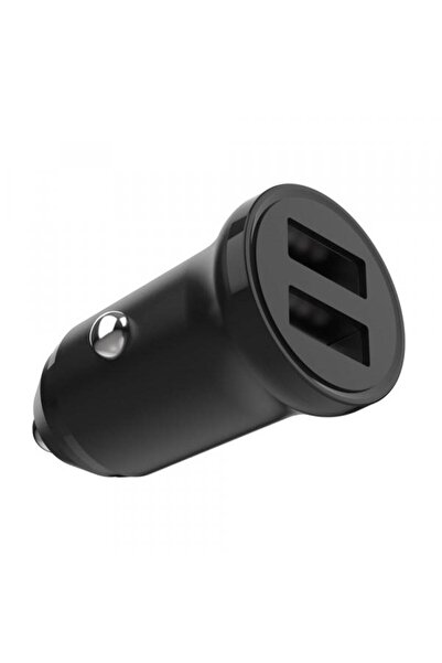 FIXED Încărcător auto, 15.5W, 2 x USB-A (Negru)