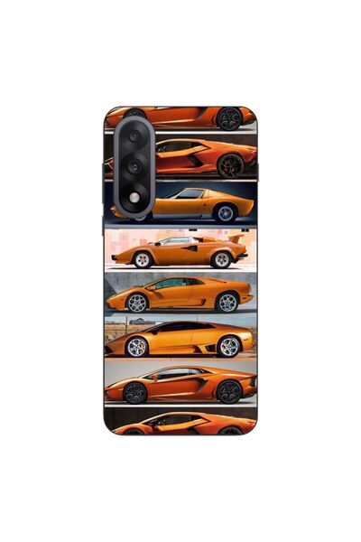 OEM Husa compatibila cu OnePlus Nord 5 Silicon Gel Tpu Model Masini Lamborghini