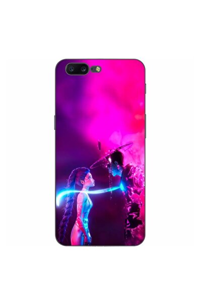 OEM Husa compatibila cu OnePlus 5 Silicon Gel Tpu Model KPop Demon Hunters Ru...