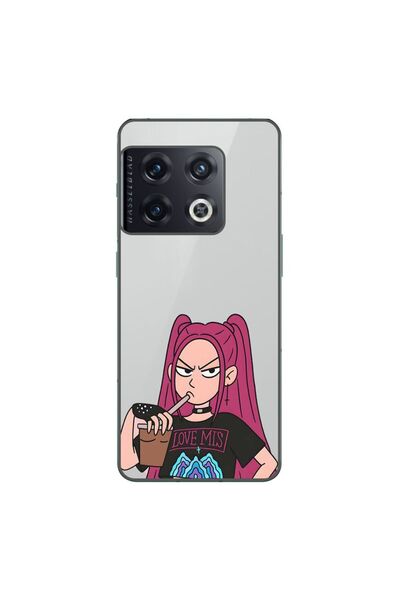 OEM Husa compatibila cu OnePlus 10 Pro Silicon Gel Tpu Model KPop Demon Hunte...