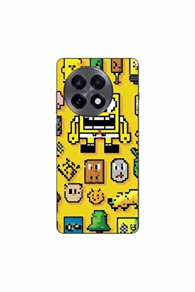 OEM Husa compatibila cu OnePlus 13R Silicon Gel Tpu Model Pixel Art Spongebob