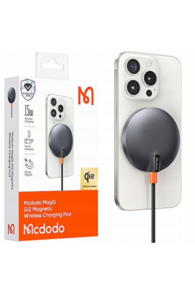 Mcdodo Ασύρματος Φορτιστής (Qi Pad) 15W Γκρι (CH-2860)