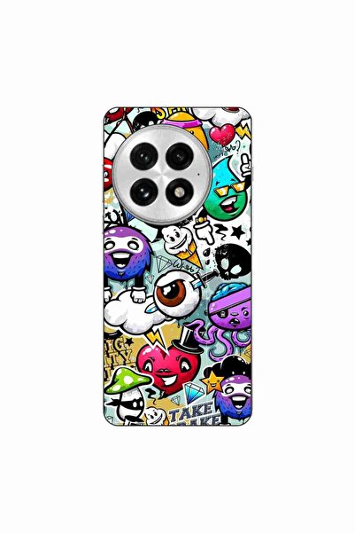OEM Husa compatibila cu OnePlus 13 Silicon Gel Tpu Model Pop Art Graffiti