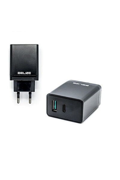 Beline Încărcător fără cablu cu port USB-A și port USB-C, 18W Power Delivery,...