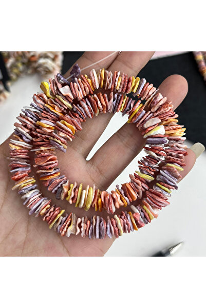 Choice 9-10mm-36cm A 9-10mm Irregularly Shaped Spacer Beads Colored Natural S...