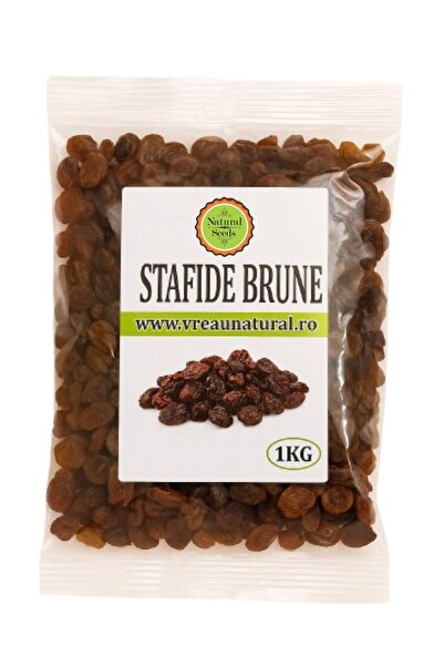 Natural Seeds Product Brown raisins 1Kg