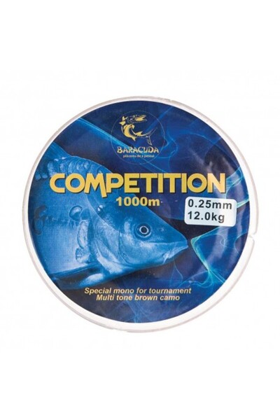 Baracuda Fir Monofilament Competiție Maro Camo 1000m