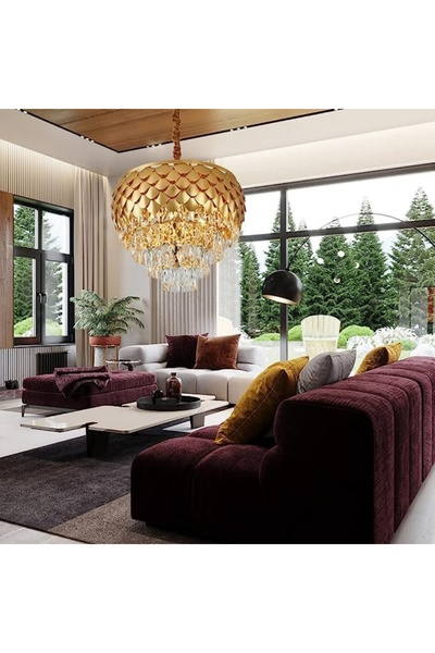 proled Candelabru Regal Auriu 500, iluminat modern, E14, Auriu