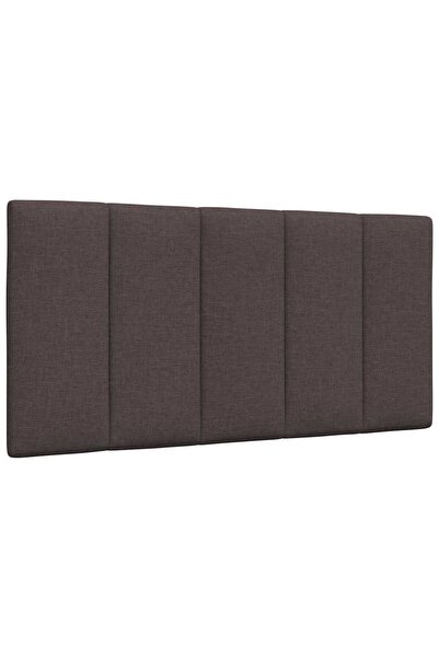 vidaxl Headboard Pillow , Hanko, dark brown, 100 cm, textile