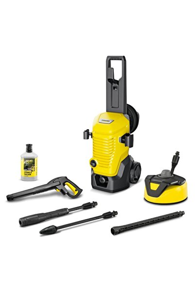 Karcher K 4 WCM Premium Home Pressure Washer, 130 bar, 420 l/h, 1800 W, Yellow