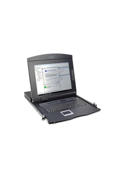 Digitus Modular TFT Console, 43.2 cm, DS-72210-1GE, Black