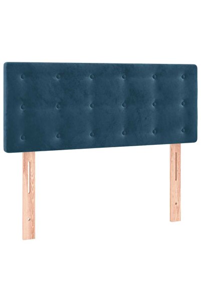 vidaxl Headboard, dark blue, 90x5x78/88 cm, Velvet