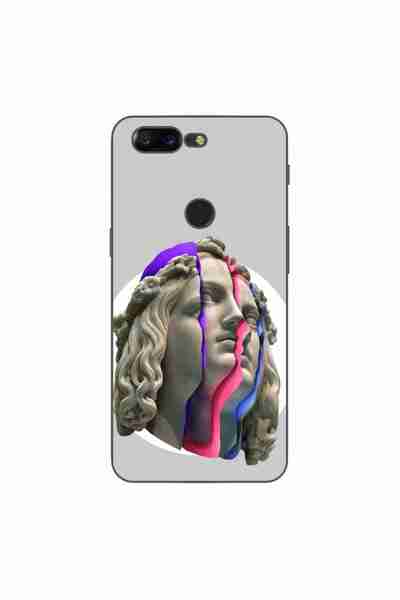 OEM Husa compatibila cu OnePlus 5T Silicon Gel Tpu Model Neon Ruins