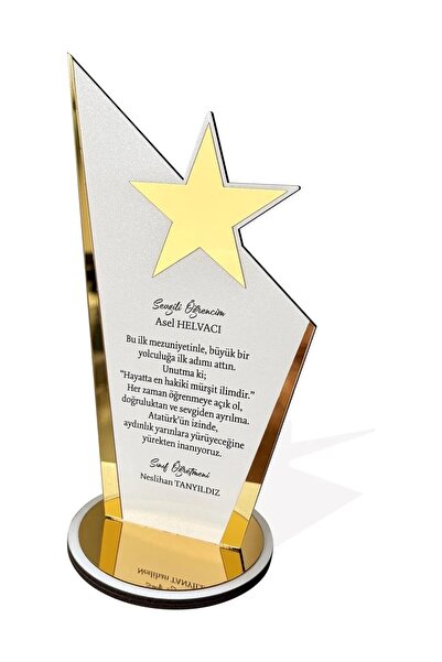 ÇUKUROVA ÜTÜ Kişiye Özel Plaket - Ahşap Plaket - Mezuniyet Hatırası - Okul Pl...