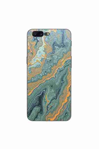 OEM Husa compatibila cu OnePlus 5 Silicon Gel Tpu Model Forest Flame Marble