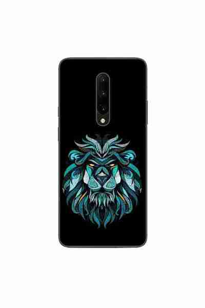 OEM Husa compatibila cu OnePlus 7 Pro Silicon Gel Tpu Model Abstract Lion