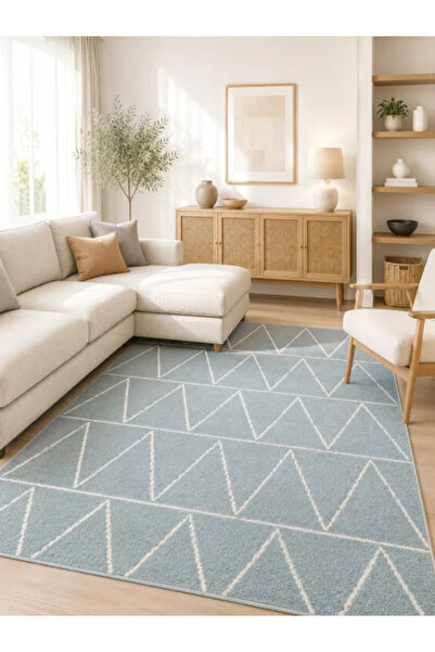 DeltaDesign Living Rug /Bedroom Carpet, Scandinavian Pattern 18002
